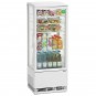 Expositor Refrigerado 4 Caras, 5 Alturas, 98 Litros, Blanco, Bartscher