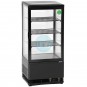 Expositor Refrigerado 4 Caras, 4 Alturas, 78 Litros, Negro, Bartscher