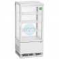 Expositor Refrigerado 4 Caras, 4 Alturas, 78 Litros, Blanco, Bartscher
