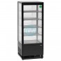 Expositor Refrigerado 4 Caras, 5 Alturas, 98 Litros, Negro, Bartscher