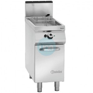 Freidora a Gas de Pie, con Mueble, 1 Cuba de 20 Litros, Fondo 90 cm, Bartscher