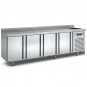 Mesa Refrigerada con Fregadero, 2,5 Metros Ancho, 4 Puertas, Fondo 60 cm, Coreco MRSF250