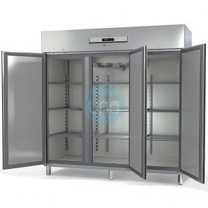 Armario Refrigerado Triple, 2197 Litros, 18 Guías, 9 Estantes GN2/1, INOX, Coreco AGR-2003