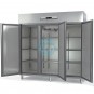 Armario Refrigerado, 4 Puertas opacas, 2197 Litros, 18 Guías, 9 Estantes GN2/1, INOX, Coreco AGR-2004