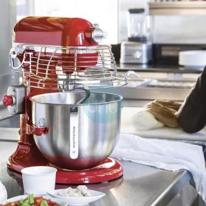 Robot de Cocina KitchenAid, 6,9 Litros, 325W, Roja