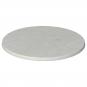 2 Tableros de mesa werzalit-sm, marmor bianco, 70 cms de diámetro*. - 2 unidades