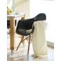 4 Sillones tower pp (su), madera, polipropileno negro - 4 unidades