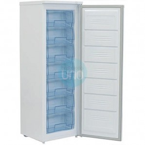 Congelador y Escarchador de Copas Vertical, 198 Litros, 7 Cajones, 6 Estantes, Savemah ES230