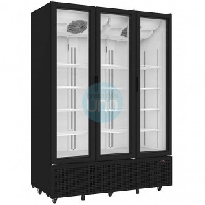 Armario Expositor Refrigerado, 1264 litros, 3 Puertas Cristal Batientes, 1,5 Metros Ancho, 2,2 Metros Alto, Manisa S1500 WOC