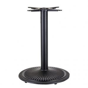 Mesa arno, negra, base de 72 cms y tapa de 70x70 cms. color a elegir, tableros de 70x70 cms: werzalit sm - montpellier 214
