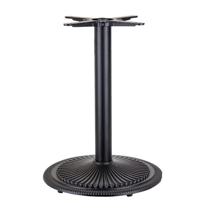 Mesa arno, negra, base de 72 cms y tapa de 70x70 cms. color a elegir, tableros de 70x70 cms: werzalit sm - montpellier 214