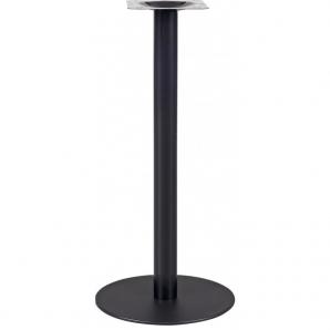 Mesa alta bombay, negra, base de 110 cms y tapa de 60 cms. color a elegir, tableros de 60 cms: werzalit alemania - haya 19