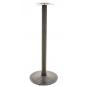 2 Bases de mesa ebro, alta, negra, 43 cms de diámetro, altura 110 cms - 2 unidades