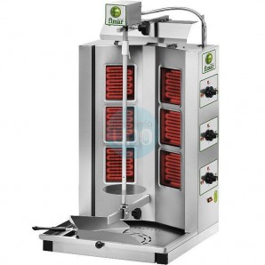 Máquina para Kebab, Eléctrica, 6 Resistencias, Capacidad 10 a 30 Kilos, FIMAR GYR60
