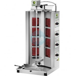 Máquina para Kebab, Eléctrica, 8 Resistencias, Capacidad 30 a 65 Kilos, FIMAR GYR80
