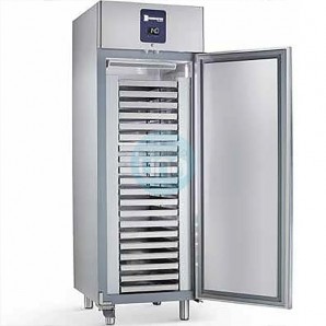 Congelador de Pastelería 20 Bandejas 60x40 cm, Puerta opaca, Acero inoxidable, Samaref DL700BT
