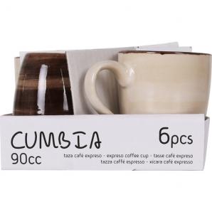 1 Taza cafe expreso 90cc “cumbia” - 1 unidad