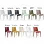 4 Sillas beybe, apilable,  polipropileno beige - 4 unidades