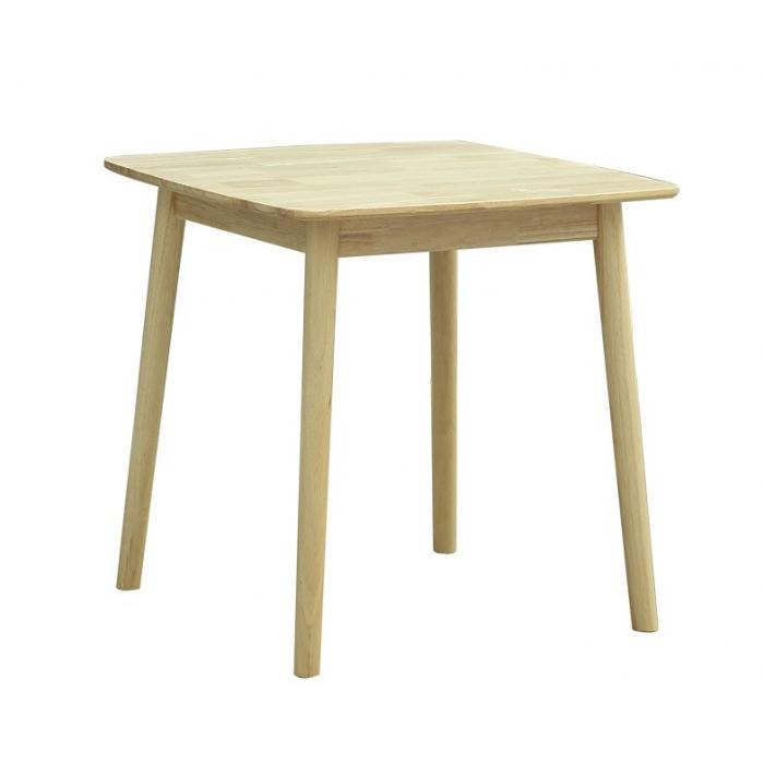 Mesa transilvania, madera natural, 75 x 75 cms