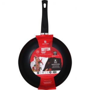 1 Sarten wok 28cm roja soft.t infi.pl quttin - 1 unidad