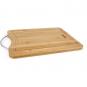 8 Tablas cortar bambu/metal 32,5x25x1,7cm quttin - 8 unidades