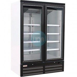 Armario Expositor Refrigerado, 1079 Litros, 2 Puertas Batientes de Cristal, Fondo 73 cm, SVMH SC1208