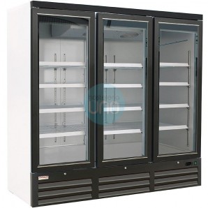 Armario Expositor Refrigerado, 3 Puertas Batientes de Cristal, 1545 Litros, Fondo 73 cm, SVMH SC1308