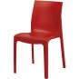 Silla Apilable, Rojo Cherry, Polipropileno y Fibra de Vidrio inyectado a Gas, Exterior - M1110.ROJO