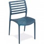 Silla Azul Apilable, Polipropileno, M1150.AZUL