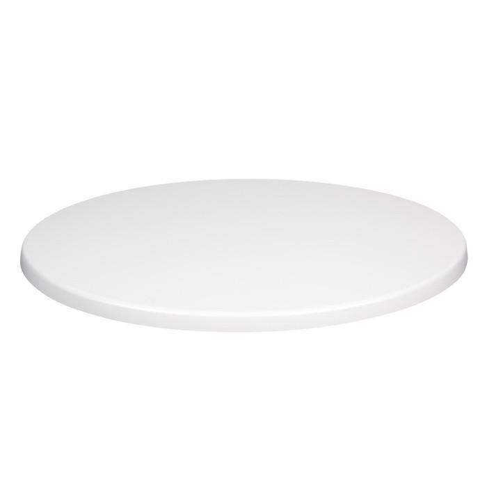 Tablero de Mesa Compact Blanco 13 mm, Ø 60, TBCB60