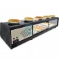 Vitrina de Tapas Refrigerada, 1,8 Metros Ancho, 8 Cubetas, Puertas Correderas, LED, AR8VTG Vision