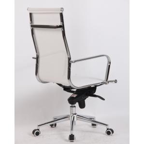 Sillón de oficina max new, alto, malla blanca