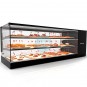 Vitrina Refrigerada para Tapas, 1,7 Metros, 3 Pisos, Plana, SAYL