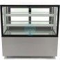 Vitrina Mostrador Refrigerado, 1,5 Metros Ancho, 1,2 Metros Alto, Cristal Recto, XCH1500Z