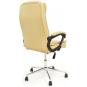 Sillón de oficina duke (h), alto, gas, basculante, similpiel beige