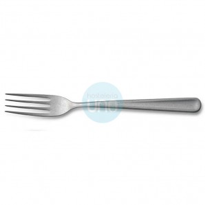 12 Tenedores de Postre 18,6 cm, Acero Inox 18/10 Efecto Vintage, Comas London - 12 unidades