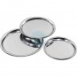 Bandeja Circular Ø 36 cm para Camarero en Acero inoxidable, Fricosmos