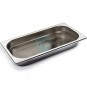 Cubeta Gastronorm GN1/3, 32,5x17,6 cm Alto 2 cm, Acero inoxidable, 1 Litro, Comas