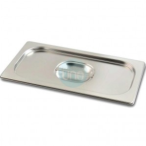 Cubeta Gastronorm GN1/3, 32,5x17,6 cm Alto 2 cm, Acero inoxidable, 1 Litro, Comas