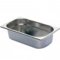 Cubeta Gastronorm GN1/4, 26,5x16,2 cm Alto 6,5 cm, Acero inoxidable, 1,7 Litros, Comas