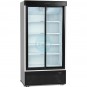 Armario Expositor Refrigerado, 1 Metro Ancho, Puertas Correderas Cristal, Fondo 74 cm, 700 Litros, TEFCOLD