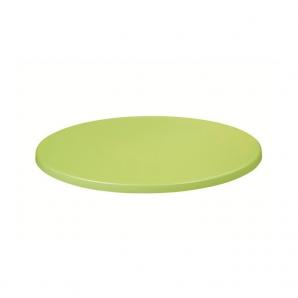 Mesa alta bombay, negra, base de 110 cms y tapa de 60 cms. color a elegir, tableros de 60 cms: topalit - verde lima 408