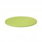 Mesa alta benamara, acero inoxidable, base de 110 cms y tapa 60 cms. color a elegir, tableros de 60 cms: topalit - verde lima 40