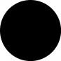 2 Tableros de mesa wer-uniart, negro 3190, 60 cms de diámetro - 2 unidades