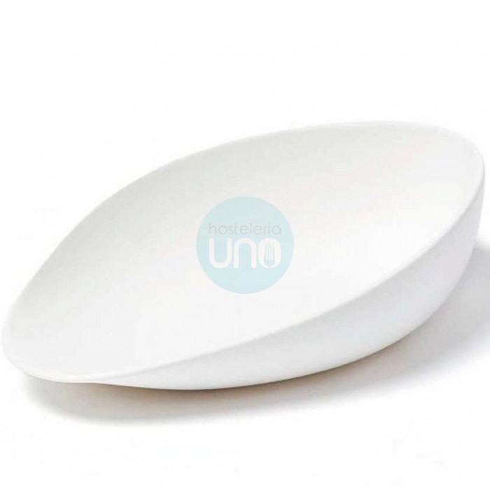 8 Platos Grandes Hondos 14,1x23,2 cm, Porcelana Blanca, 6,2 cm Alto, Esmalte Mate con Textura, Comas - 8 unidades 8 Platos Grandes Hondos 14,1x23,2 cm, Porcelana Blanca, 6,2 cm Alto, Esmalte Mate con Textura, Comas - 8 unidades