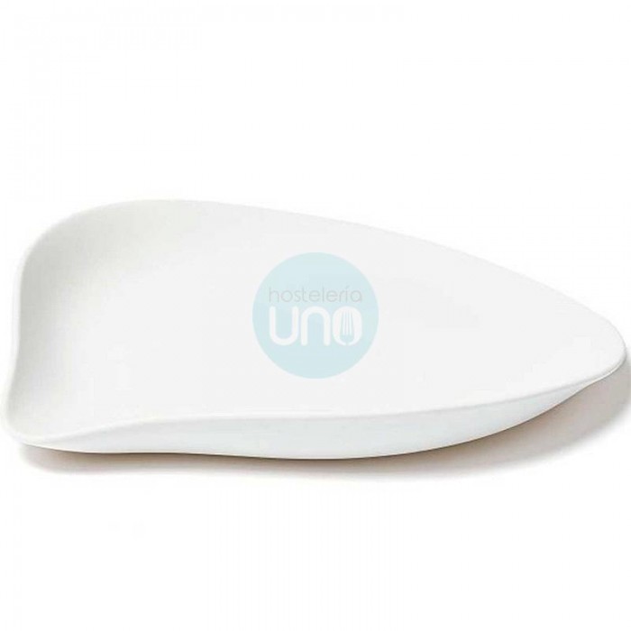 8 Platos Grandes Hondos 23x25 cm, Porcelana Blanca, 3 cm Alto, Esmalte Mate con Textura, Comas - 8 unidades 8 Platos Grandes Hondos 23x25 cm, Porcelana Blanca, 3 cm Alto, Esmalte Mate con Textura, Comas - 8 unidades