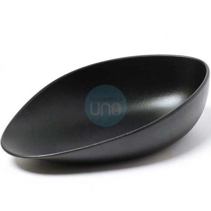 8 Platos Grandes Hondos 14,1x23,2 cm, Porcelana Negra, 6,2 cm Alto, Esmalte Mate con Textura, Comas - 8 unidades 8 Platos Grandes Hondos 14,1x23,2 cm, Porcelana Negra, 6,2 cm Alto, Esmalte Mate con Textura, Comas - 8 unidades