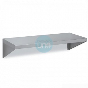 Anaquel, Balda, Estante Liso, 80 cm Ancho, Fondo 30 cm, Acero inoxidable Liso ANL8-30
