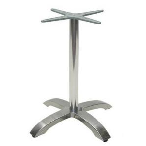 2 Bases de mesa milan, 4 brazos, aluminio* - 2 unidades