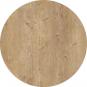 2 Tableros de mesa wer-woodart, avalon pine 4729, 80 cms de diámetro - 2 unidades
